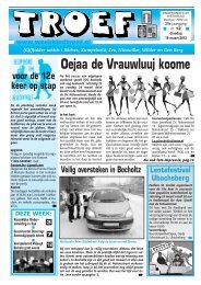 Oejaa de Vrauwluuj koome - Weekblad Troef