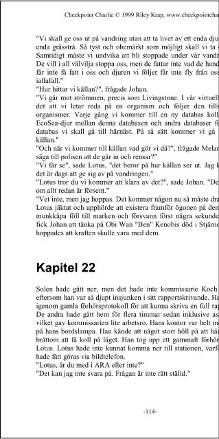 Kapitel 4 - Esplanaden