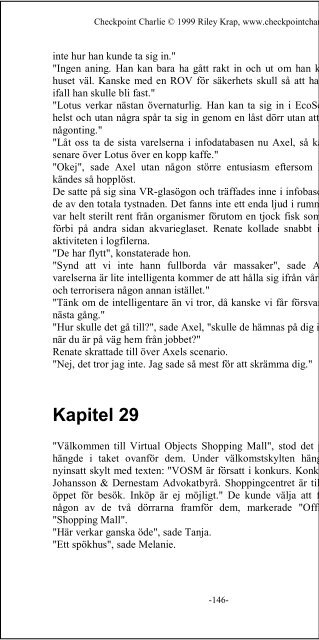 Kapitel 4 - Esplanaden