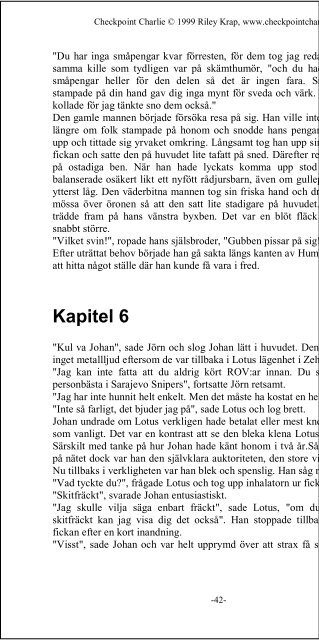 Kapitel 4 - Esplanaden