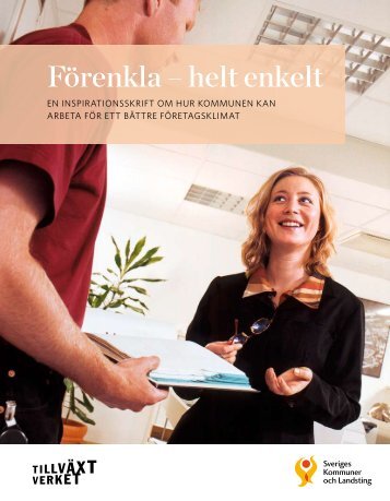 Förenkla – helt enkelt - Webbutik - Sveriges Kommuner och Landsting