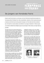De jongens van Fernández Fierro - Gerard van Duinen