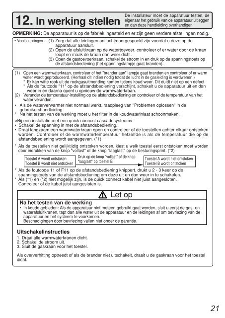 Installatiehandleiding WHC56 - Remeha