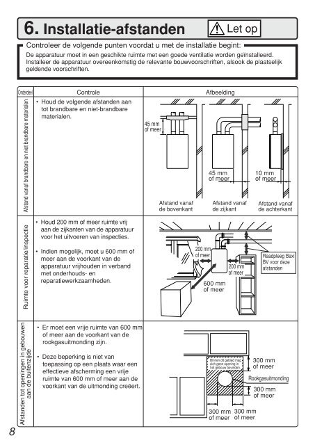 Installatiehandleiding WHC56 - Remeha