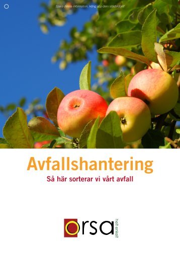 Avfallshantering - Orsa Kommun