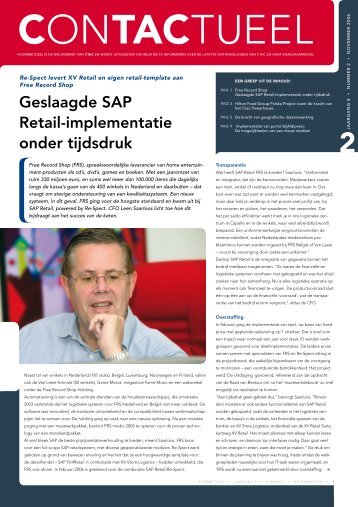 Geslaagde SAP Retail-implementatie onder tijdsdruk - Ctac