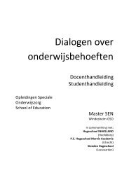 Studenthandleiding - OSO Windesheim