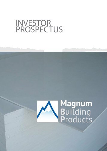 0VERVIEW Magnum Building Products