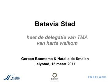Batavia Stad - Trade Marketing Association