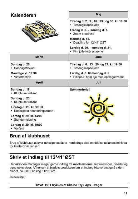 Nr. 1 MARTS 2006 33. årgang - Dragør Sejlklub