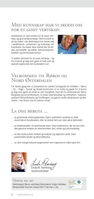 Turistguide Røros.pdf - Melhus Turbuss