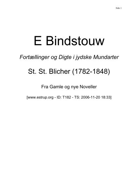 E Bindstouw