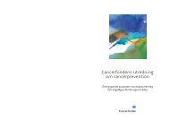 Ladda ner hela utredningen (pdf) - Cancerfonden