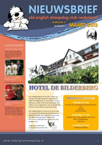 NIEUWSBRIEF - Old English Sheepdog Club Nederland