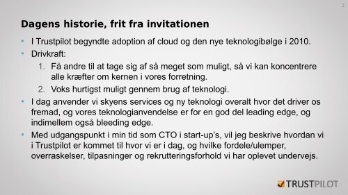 Bliv inspireret til at tage cloud teknologier og services i brug