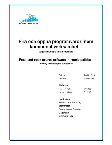 C-uppsats pdf-format