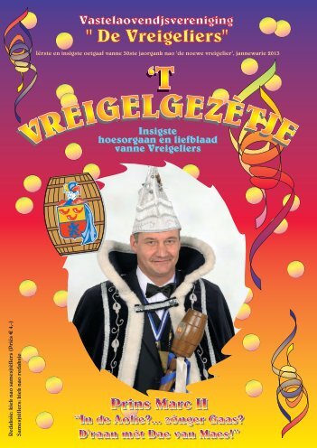 2013 - Vreigeliers