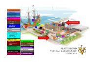 PLATTEGROND VOC-DAG BATAVIAWERF 2 JUNI 2013