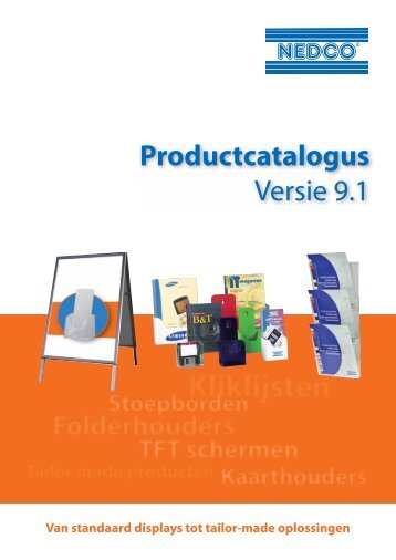Productcatalogus Versie 9.1 - Nedco Display