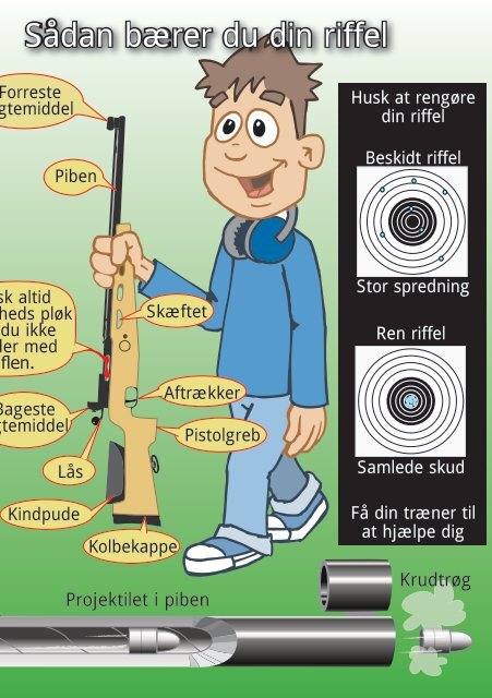 Lasse går til riffel- skydning
