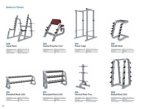 Elektronische catalogus - Precor