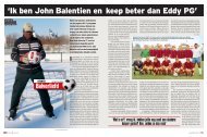 Artikel HWD in Voetbal International - Rotterdam Sportsupport