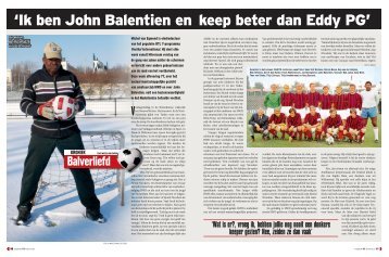 Artikel HWD in Voetbal International - Rotterdam Sportsupport