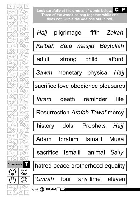 My Faith 3 - Free Islamic Studies Textbooks