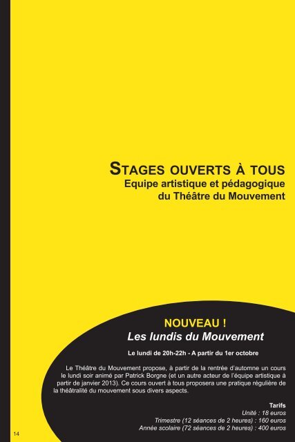 Théâtre du Mouvement