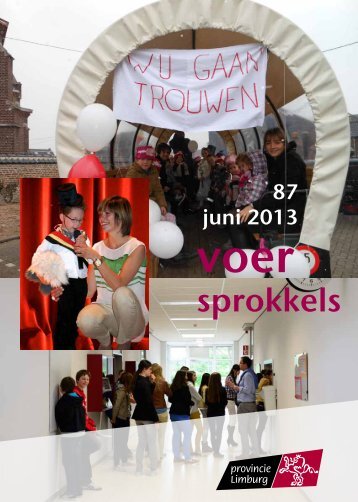 laatste editie (juni 2013) downloaden in pdf-formaat. - Provinciale ...