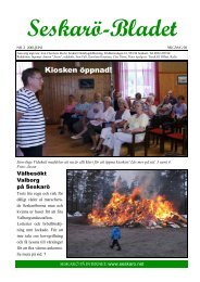 Nr 2 - Juni 2010 - Seskarö Hembygdsförening