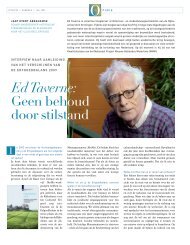 Interview Ed Taverne