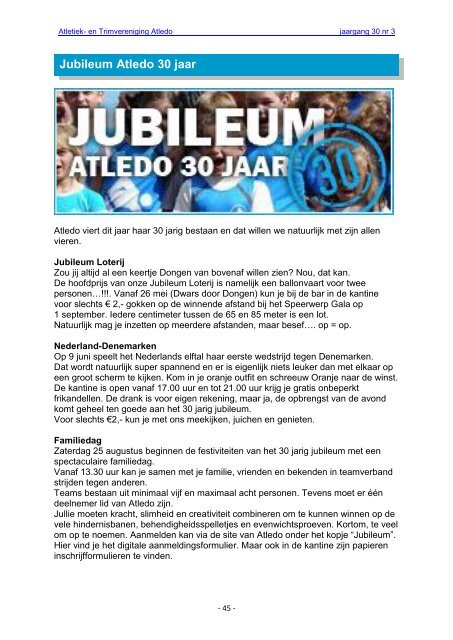 Jaargang 30, nummer 3 - Atledo