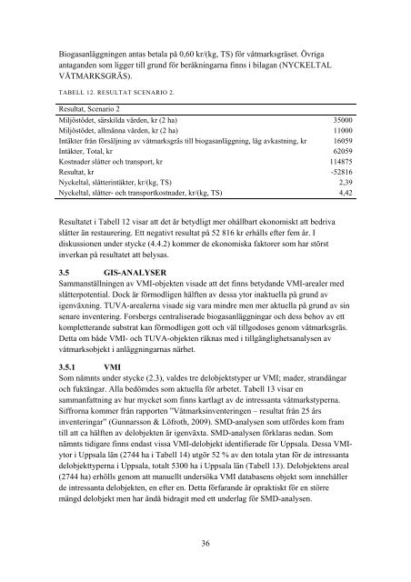 Biogaspotential hos våtmarksgräs - Biogas Öst