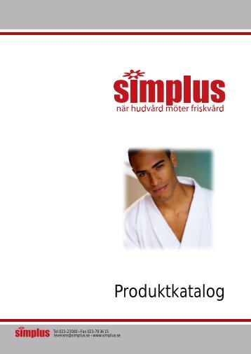 produktkatalog tryck.indd - Simplus