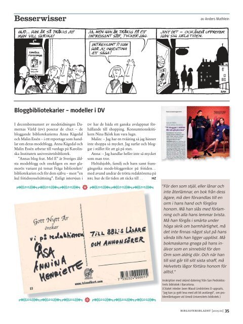 Tidningen som pdf-dokument - Svensk Biblioteksförening