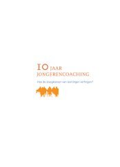 10JAAR JONGERENCOACHING - De8