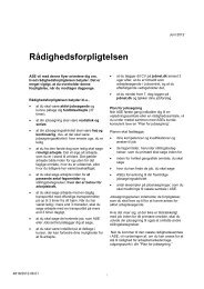 Rådighedsforpligtelsen (PDF) - ASE