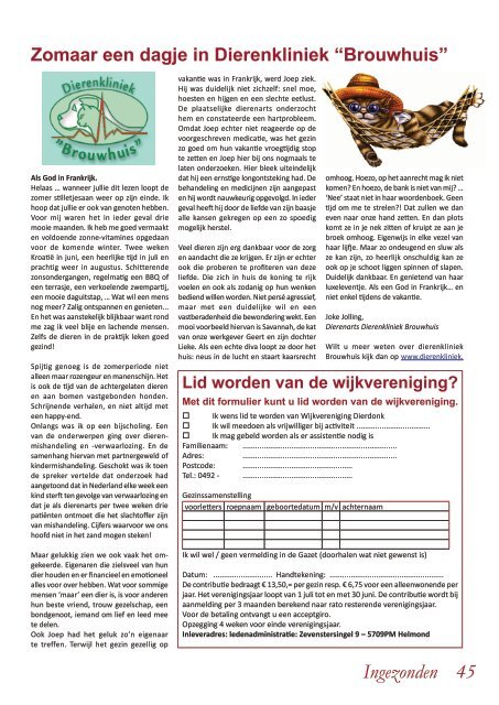 Editie Oktober 2012 - Gazet - Dierdonk