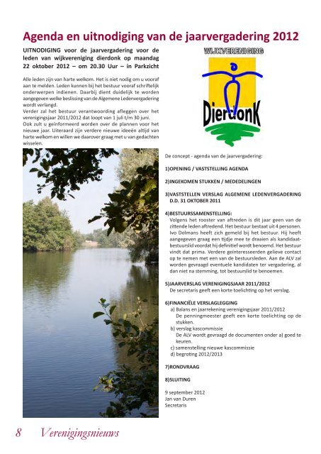 Editie Oktober 2012 - Gazet - Dierdonk