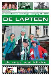 Lees de Lapteen van 2009 - Princenhage.net