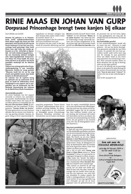 Lees de Lapteen van 2009 - Princenhage.net