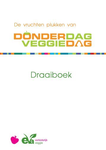 Draaiboek - Donderdag Veggiedag