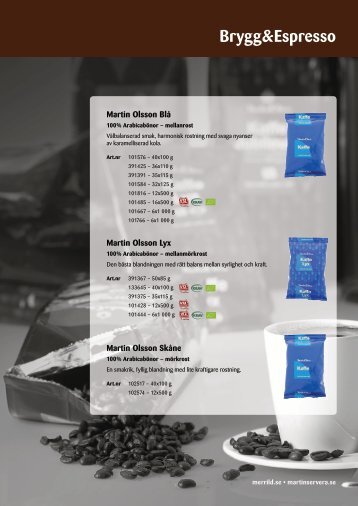 Merrild Produktkatalog