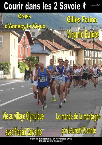 Corrida d'Albertville, 24 novembre 2012 (Photo Céline Regerat) - Avoc