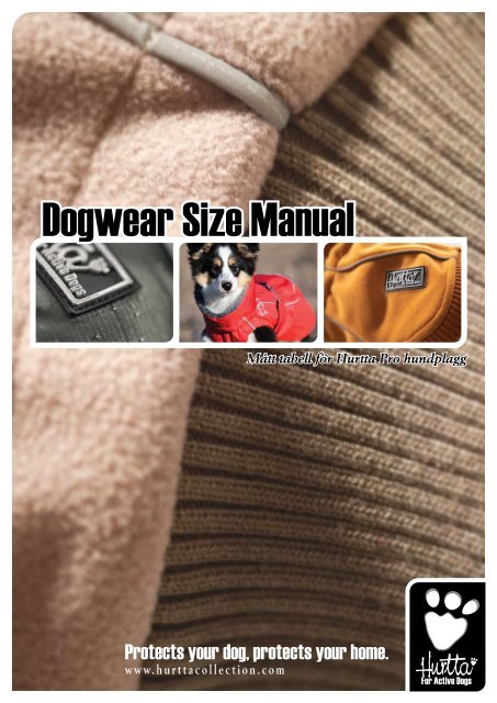Dogwear Size Manual