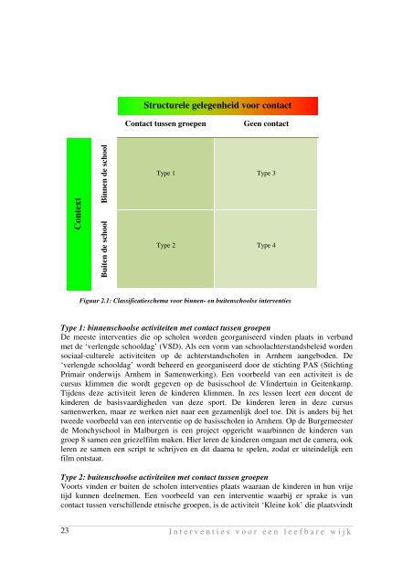 Interventies voor een leefbare wijk: van theorie naar - Instituut ISW