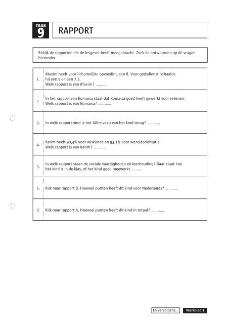 Download 'Het oudervolgsysteem' - School en Ouders