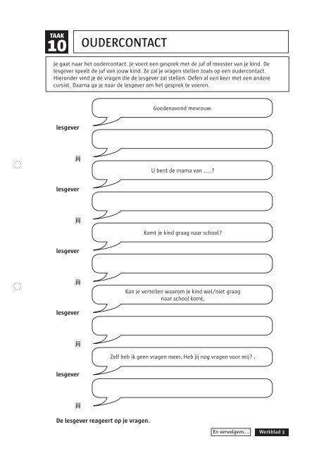 Download 'Het oudervolgsysteem' - School en Ouders