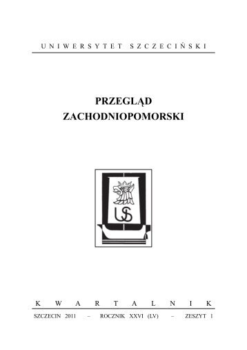 Pobierz cały numer w wersji PDF. - Przegląd Zachodniopomorski